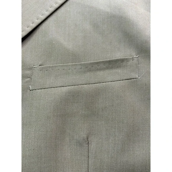 Apollo King Super 150's Hand Stitching Suit Jacket Mens Sz 52L Beige Blazer NWT